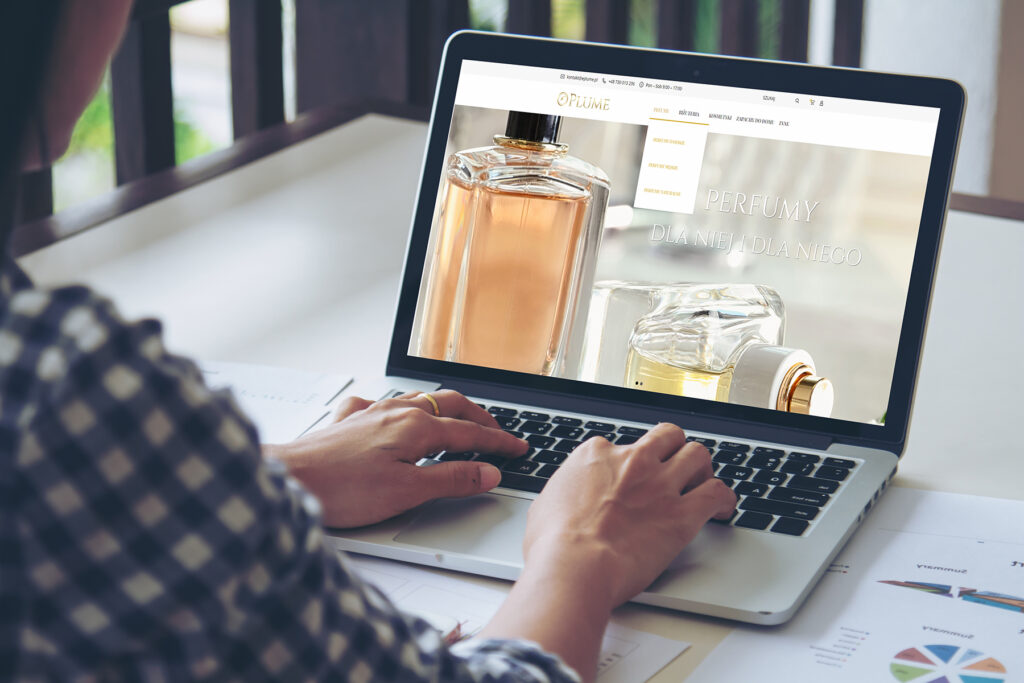 Sklep internetowy Plume – realizacja e-commerce matWeb